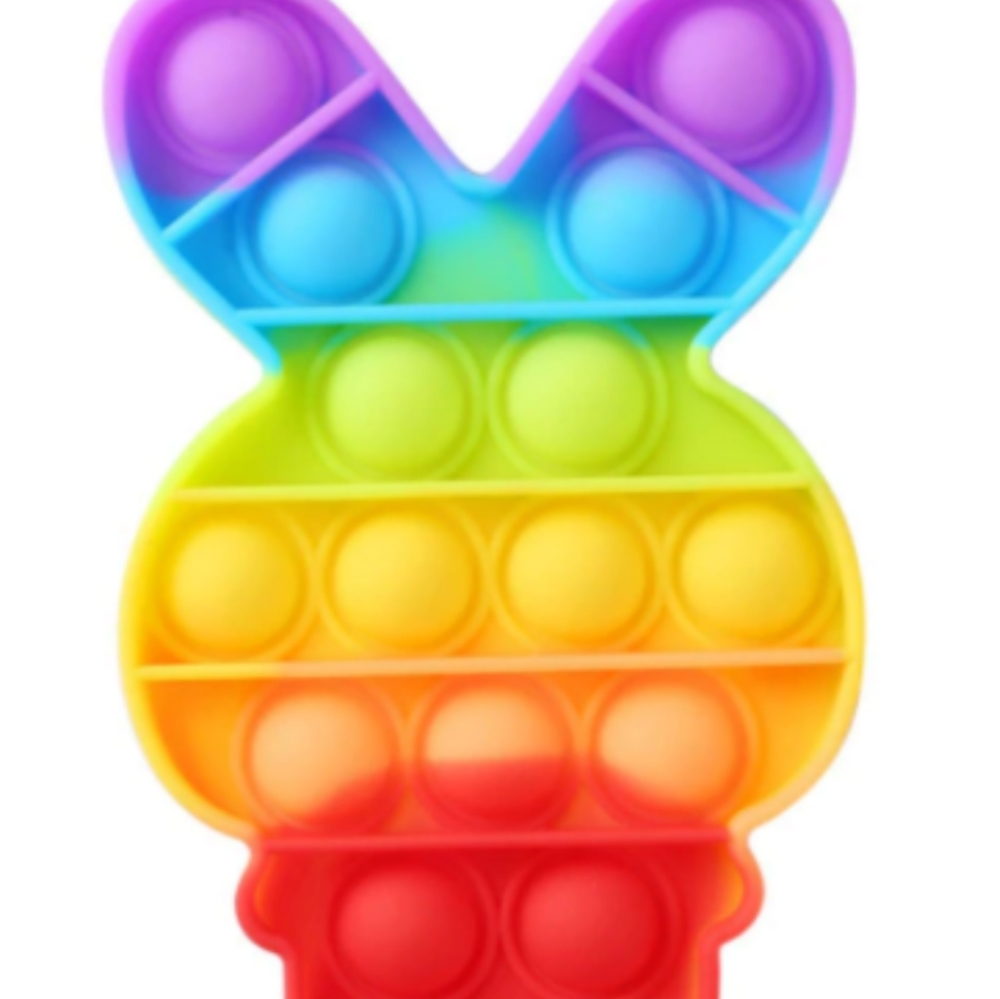 Fidget Silicone Relief Stress Push Bubble …